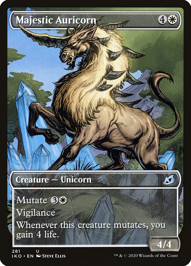 Majestic Auricorn (Showcase) [Ikoria: Lair of Behemoths] | Webway Games