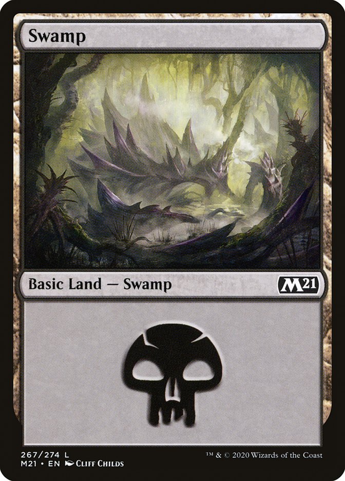 Swamp (#267) [Core Set 2021] | Webway Games