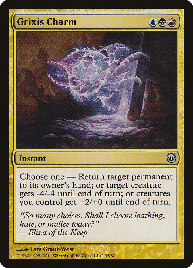 Grixis Charm [Duel Decks: Ajani vs. Nicol Bolas] | Webway Games
