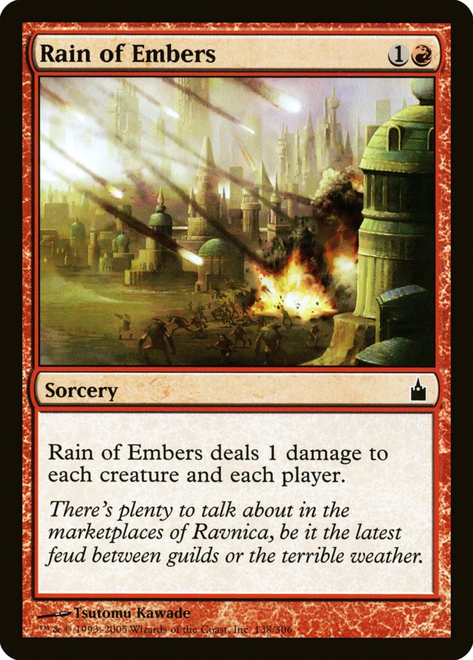 Rain of Embers [Ravnica: City of Guilds] | Webway Games
