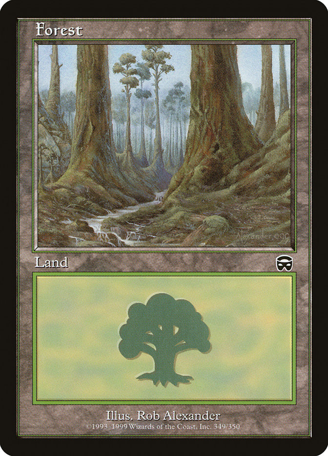 Forest (#349) [Mercadian Masques] | Webway Games