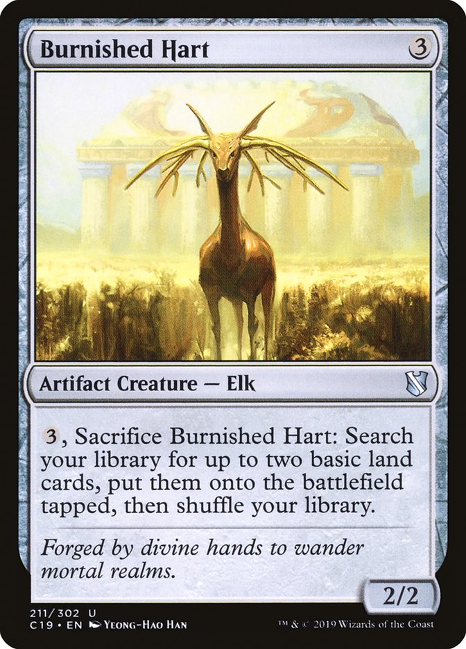 Burnished Hart [Commander 2019] | Webway Games