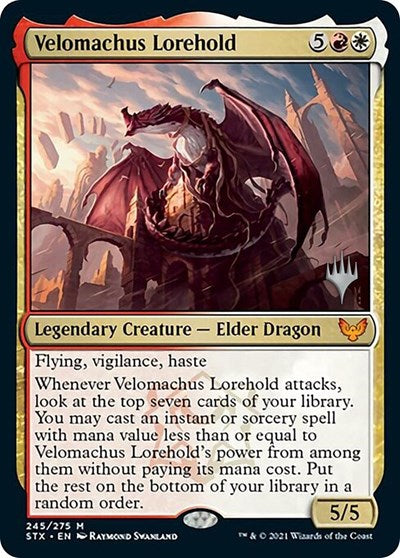 Velomachus Lorehold (Promo Pack) [Strixhaven: School of Mages Promos] | Webway Games