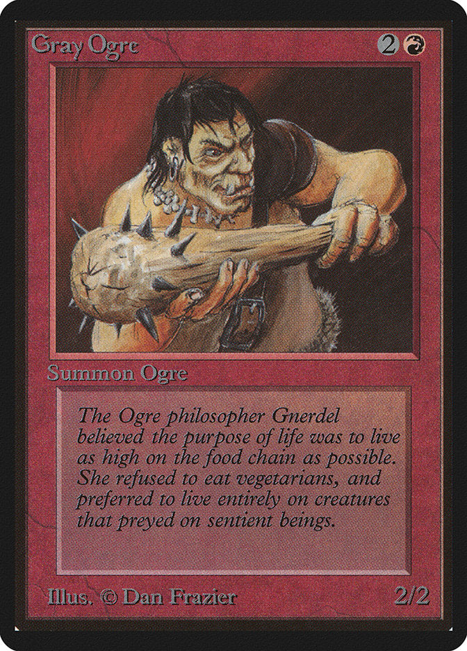 Gray Ogre [Limited Edition Beta] | Webway Games