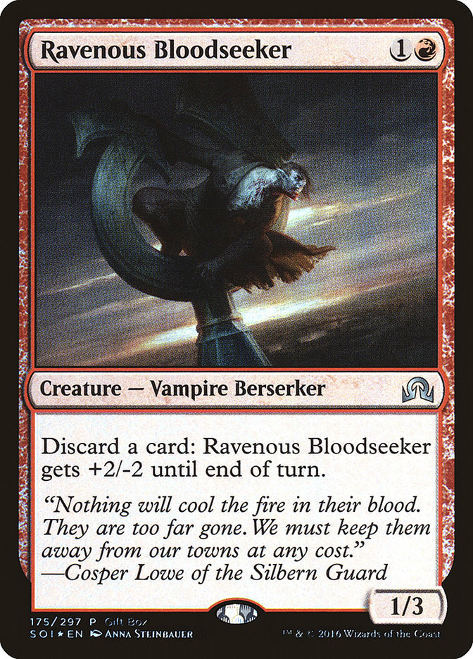 Ravenous Bloodseeker (Gift Box) [Shadows over Innistrad Promos] | Webway Games