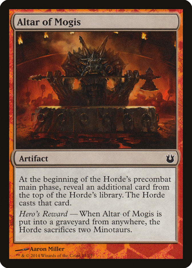 Altar of Mogis [Hero's Path Promos] | Webway Games