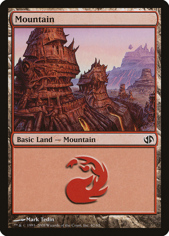 Mountain (#62) [Duel Decks: Jace vs. Chandra] | Webway Games