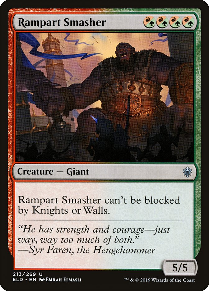 Rampart Smasher [Throne of Eldraine] | Webway Games