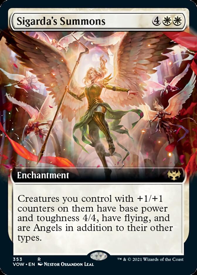 Sigarda's Summons (Extended) [Innistrad: Crimson Vow] | Webway Games