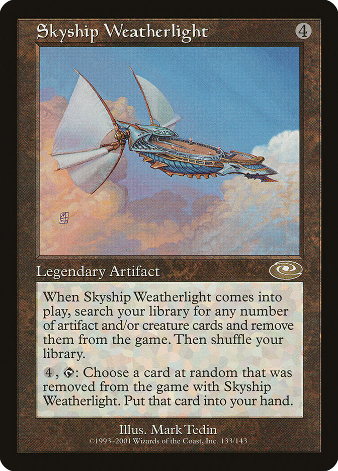 Skyship Weatherlight (Mark Tedin) [Planeshift] | Webway Games
