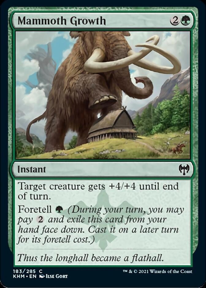 Mammoth Growth [Kaldheim] | Webway Games
