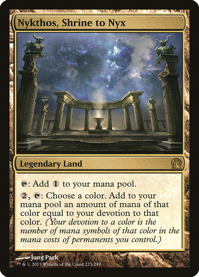 Nykthos, Shrine to Nyx [Theros] | Webway Games