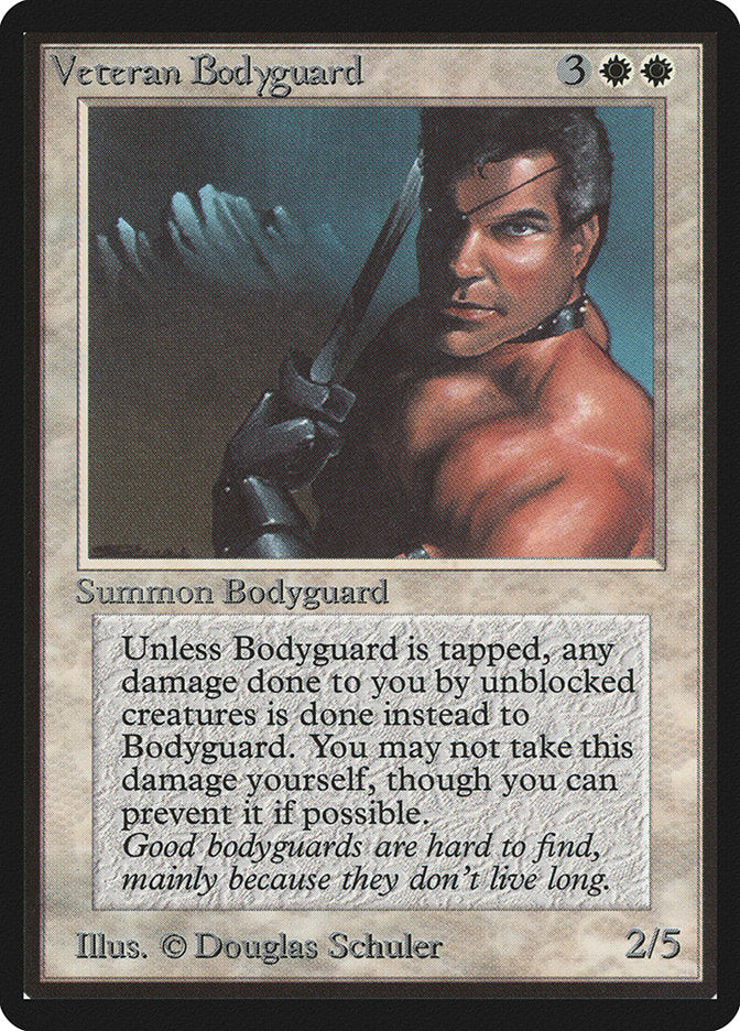 Veteran Bodyguard [Limited Edition Beta] | Webway Games