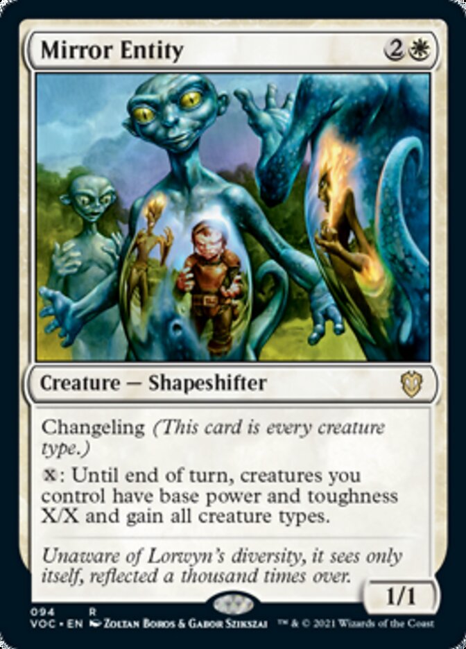 Mirror Entity [Innistrad: Crimson Vow Commander] | Webway Games