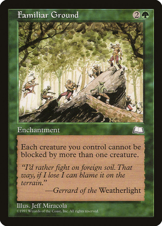 Familiar Ground [Weatherlight] | Webway Games