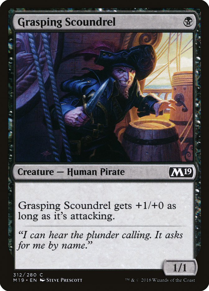 Grasping Scoundrel [Core Set 2019] | Webway Games