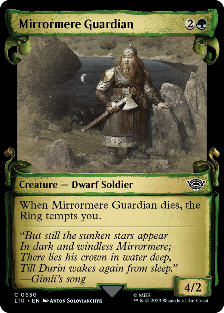 Mirrormere Guardian [The Lord of the Rings: Tales of Middle-Earth Showcase Scrolls] | Webway Games