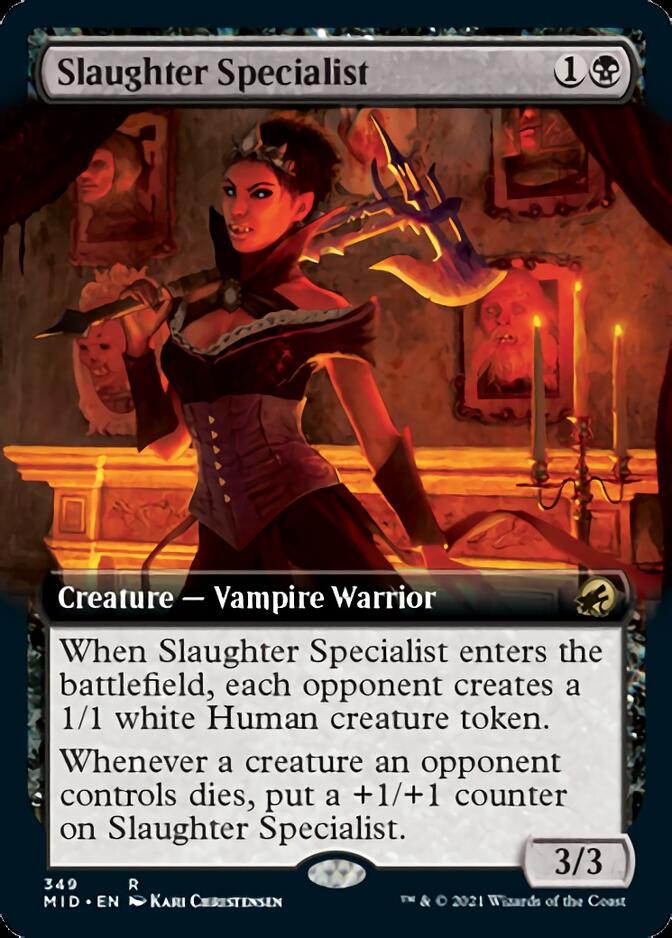 Slaughter Specialist (Extended) [Innistrad: Midnight Hunt] | Webway Games