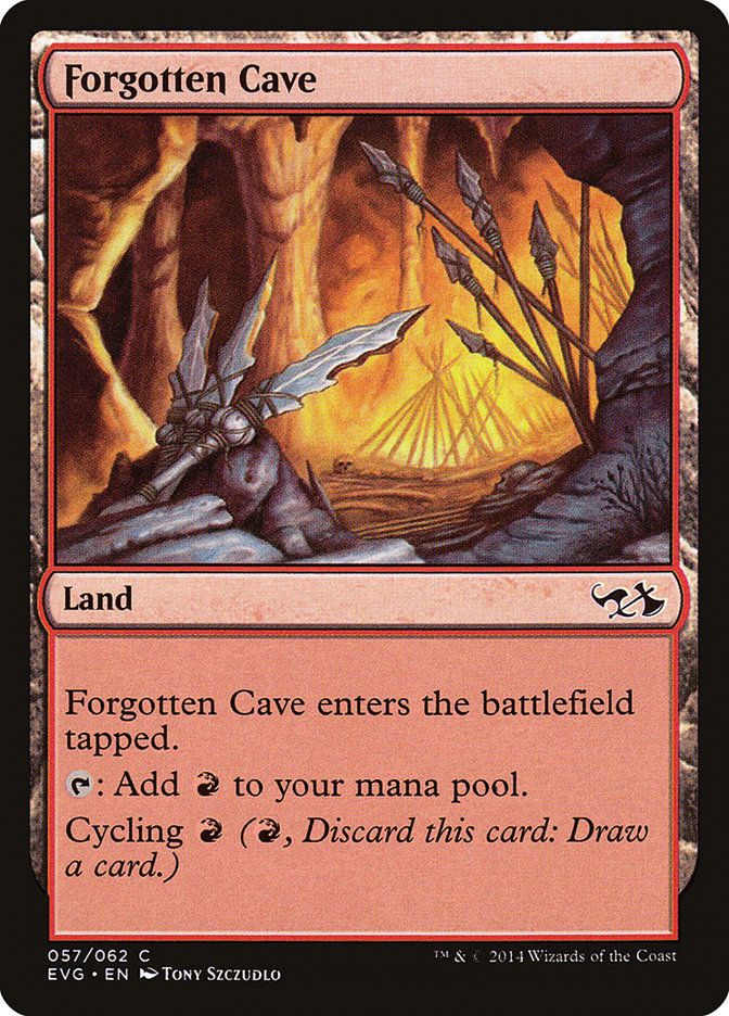 Forgotten Cave (Elves vs. Goblins) [Duel Decks Anthology] | Webway Games