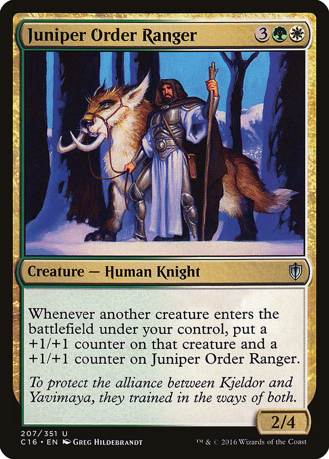 Juniper Order Ranger [Commander 2016] | Webway Games