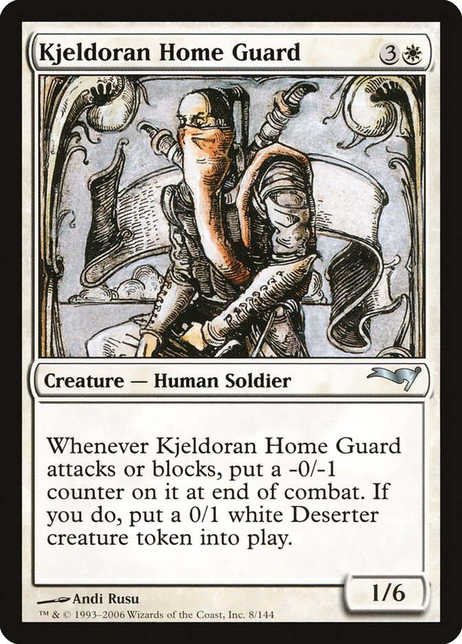Kjeldoran Home Guard [Coldsnap Theme Decks] | Webway Games