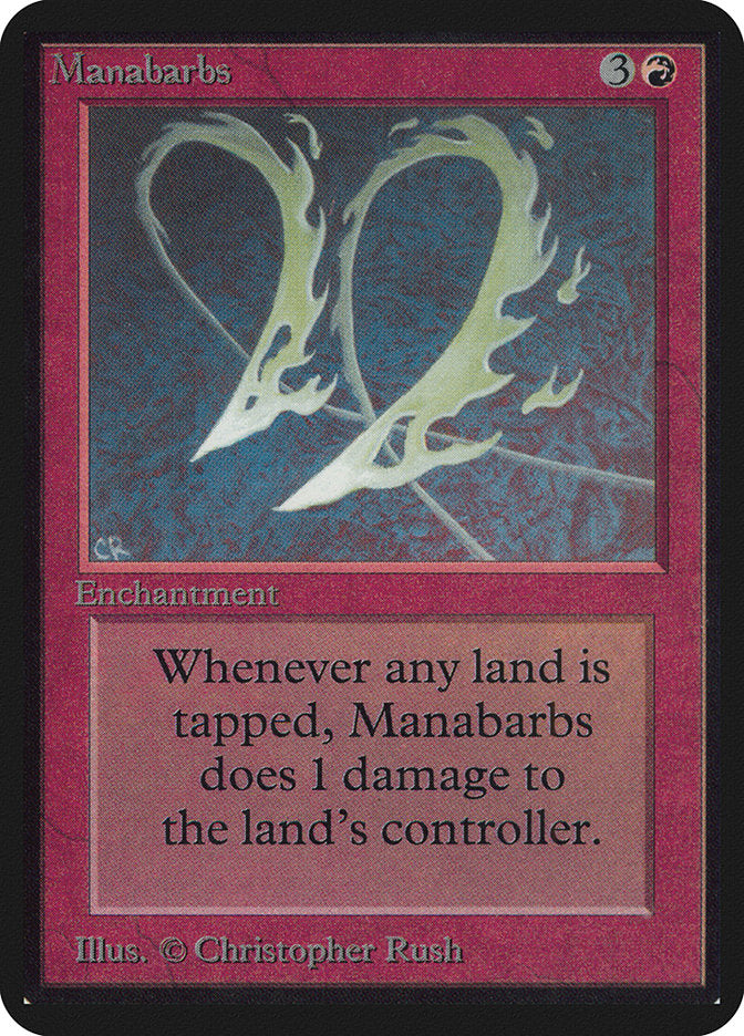 Manabarbs [Limited Edition Alpha] | Webway Games