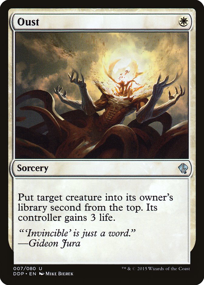 Oust [Duel Decks: Zendikar vs. Eldrazi] | Webway Games