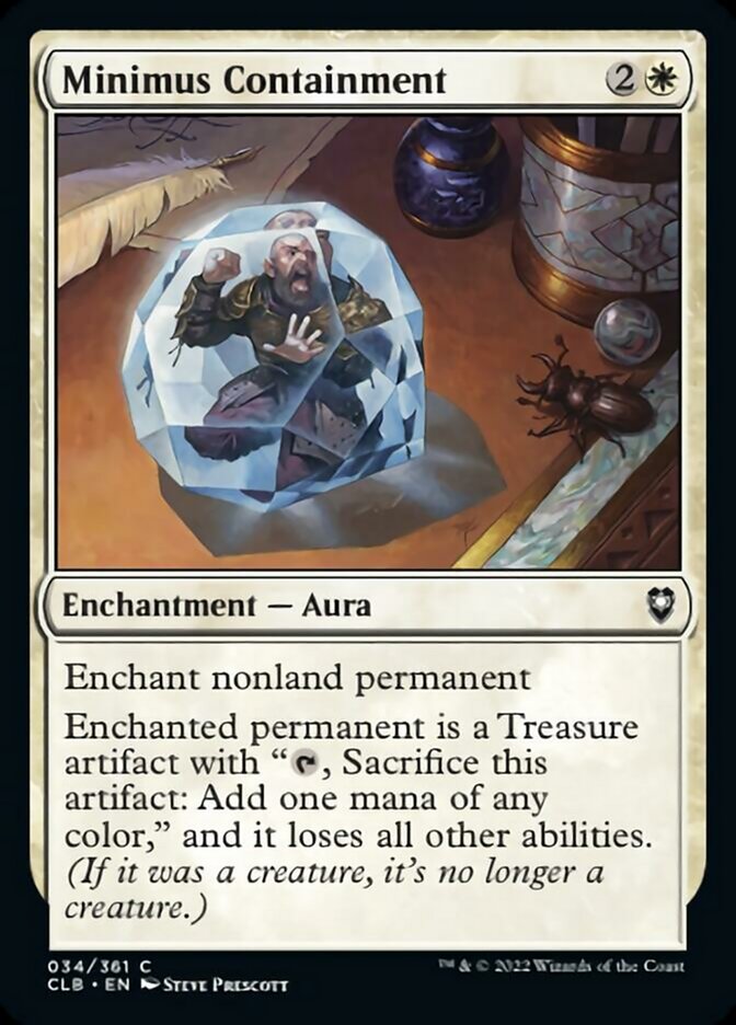 Minimus Containment [Commander Legends: Battle for Baldur's Gate] | Webway Games