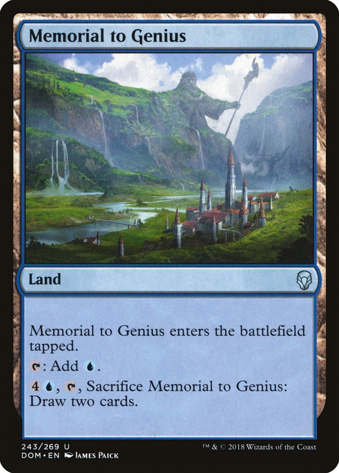 Memorial to Genius [Dominaria] | Webway Games