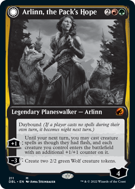 Arlinn, the Pack's Hope // Arlinn, the Moon's Fury [Innistrad: Double Feature] | Webway Games