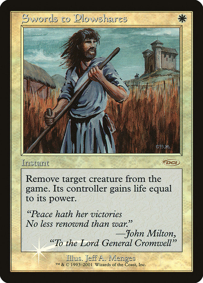Swords to Plowshares [Friday Night Magic 2001] | Webway Games