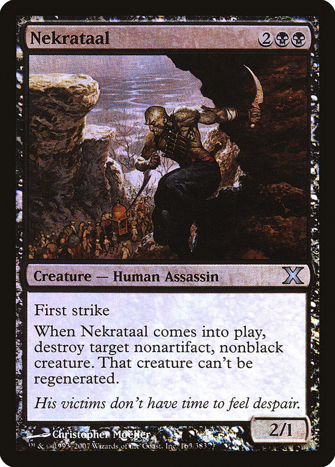 Nekrataal (Premium Foil) [Tenth Edition] | Webway Games