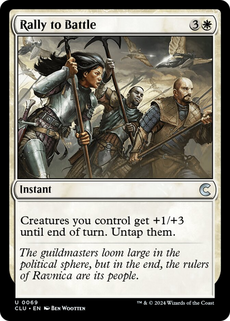 Rally to Battle [Ravnica: Clue Edition] | Webway Games