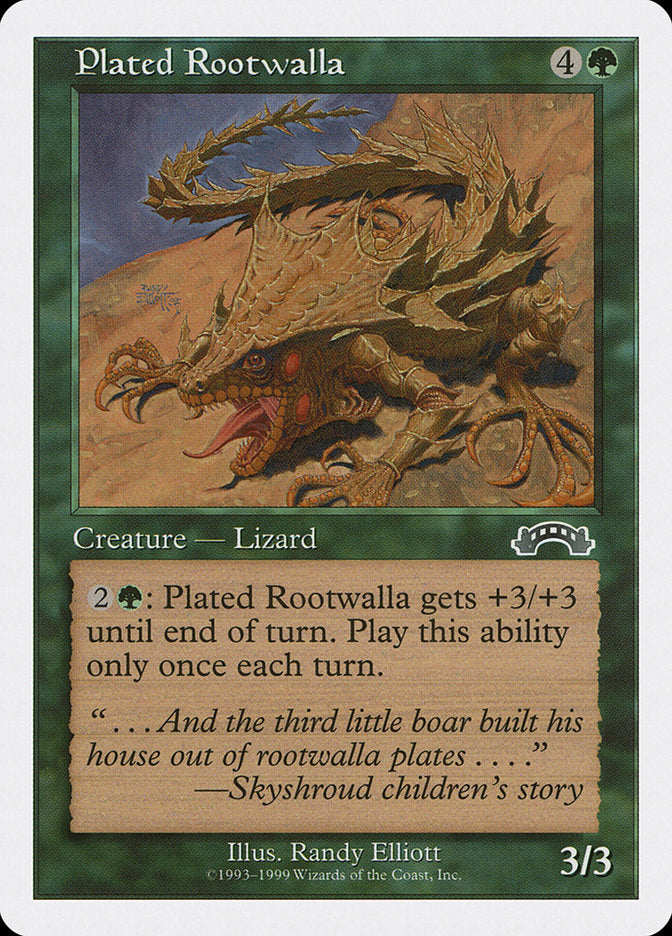 Plated Rootwalla [Battle Royale Box Set] | Webway Games