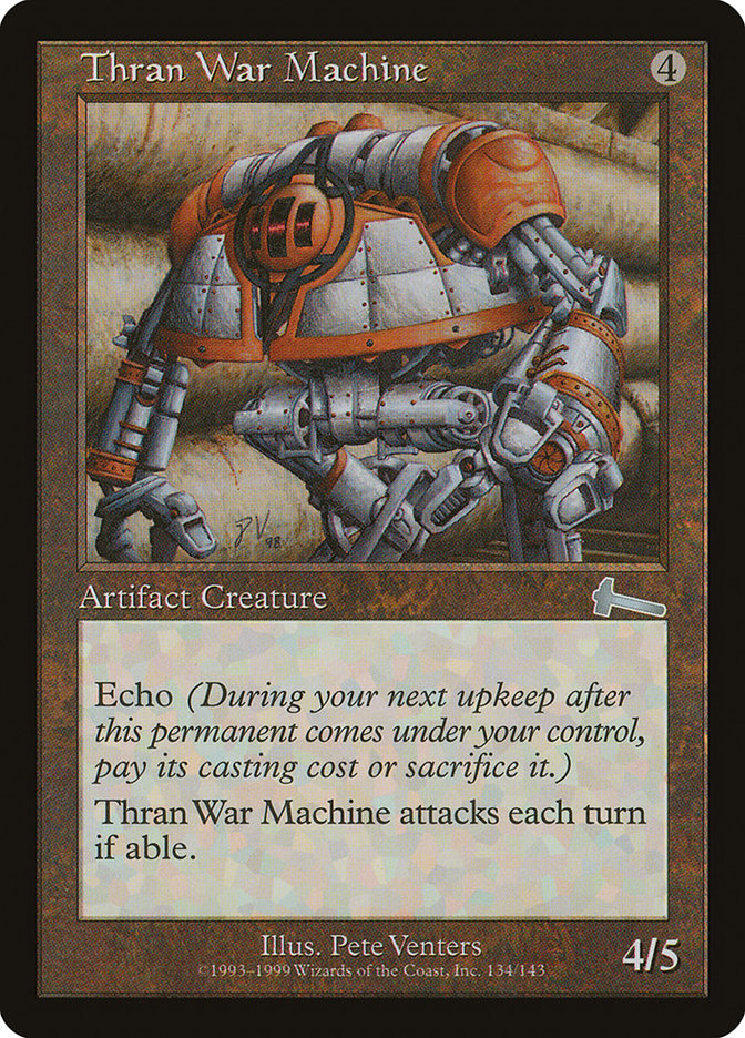 Thran War Machine [Urza's Legacy] | Webway Games