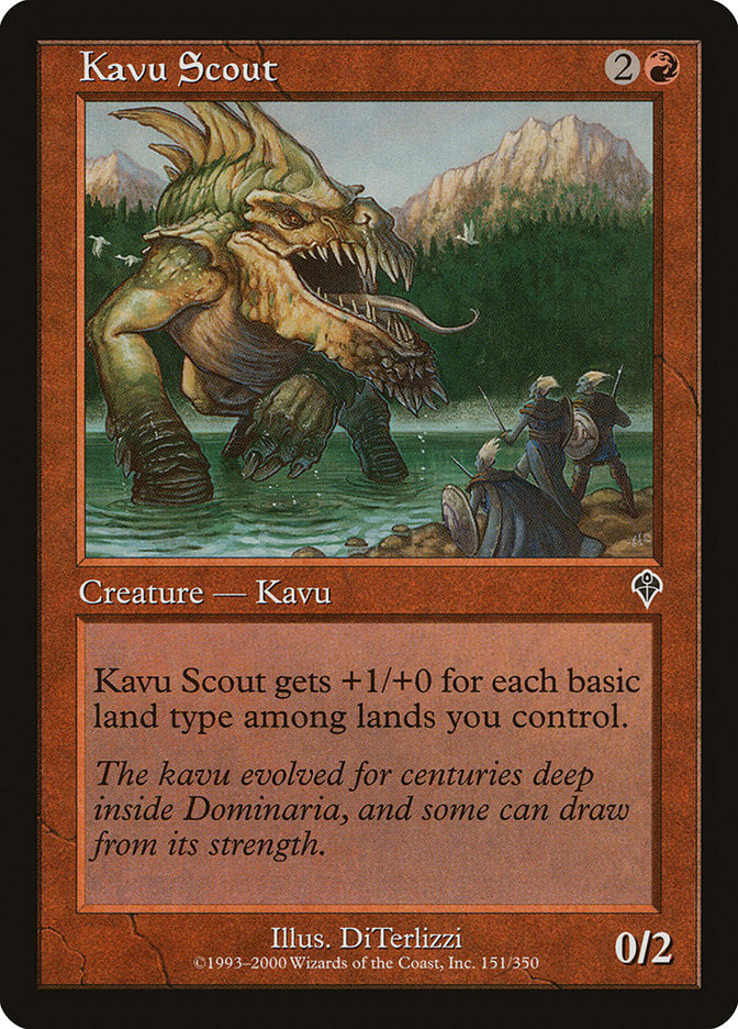 Kavu Scout [Invasion] | Webway Games