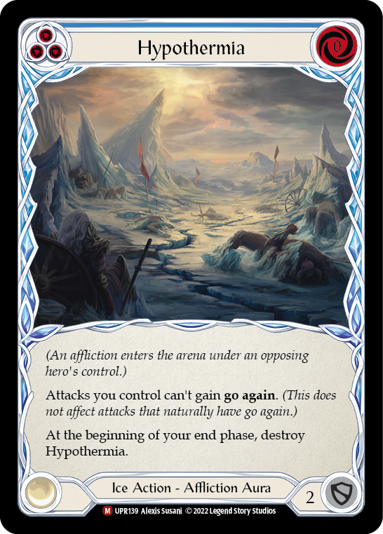 Hypothermia [UPR139] (Uprising)  Rainbow Foil | Webway Games