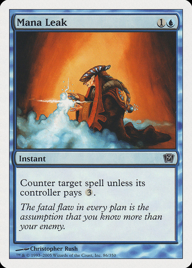 Mana Leak [Ninth Edition] | Webway Games