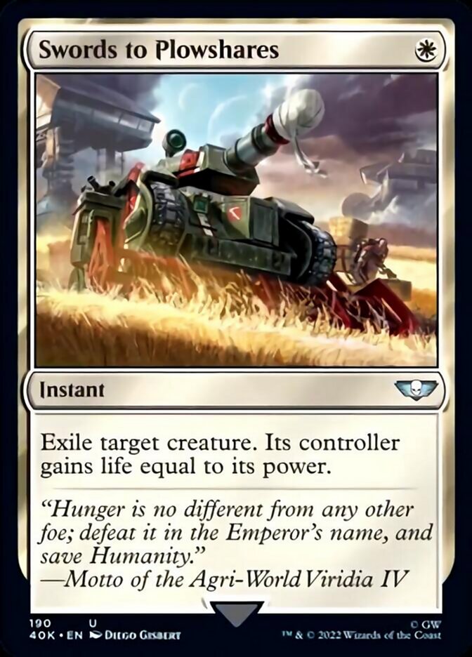 Swords to Plowshares [Universes Beyond: Warhammer 40,000] | Webway Games