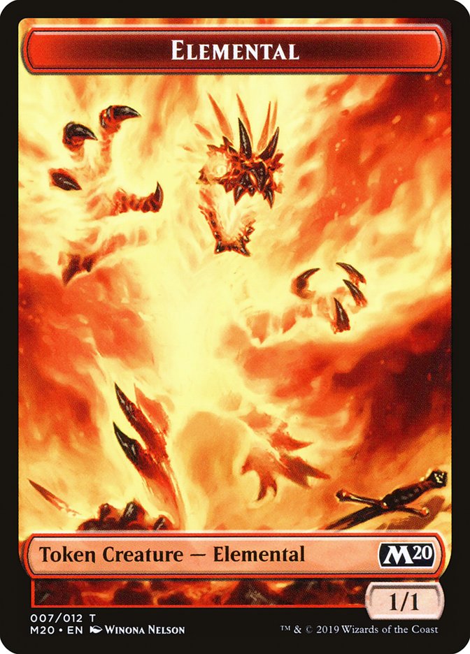 Elemental Token [Core Set 2020 Tokens] | Webway Games