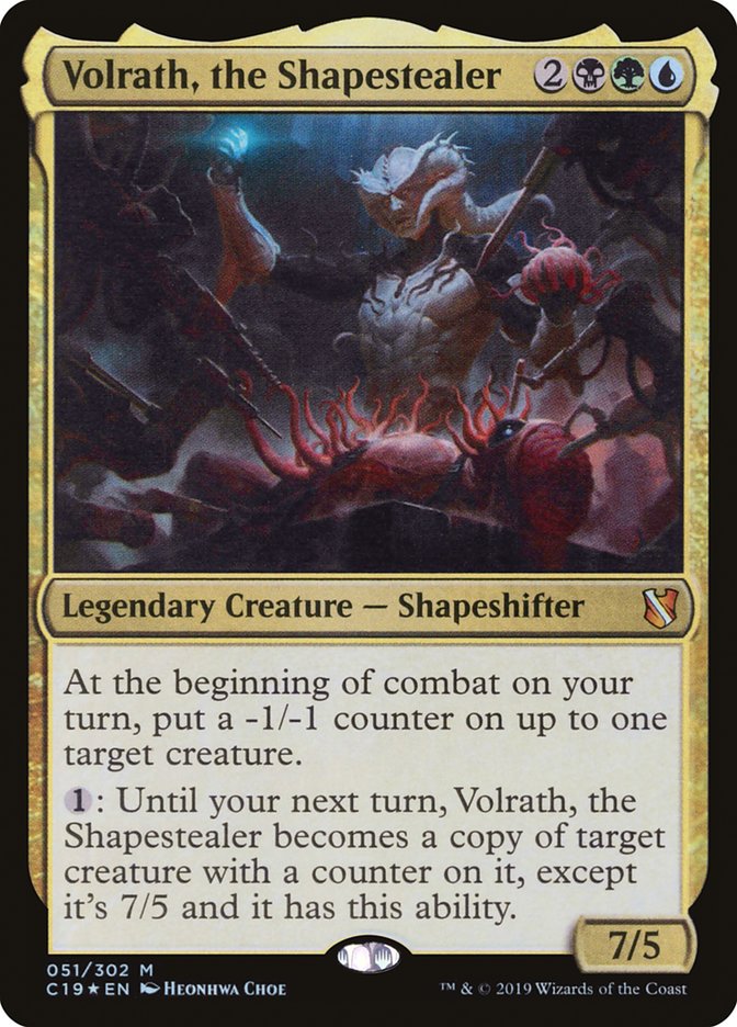 Volrath, the Shapestealer [Commander 2019] | Webway Games