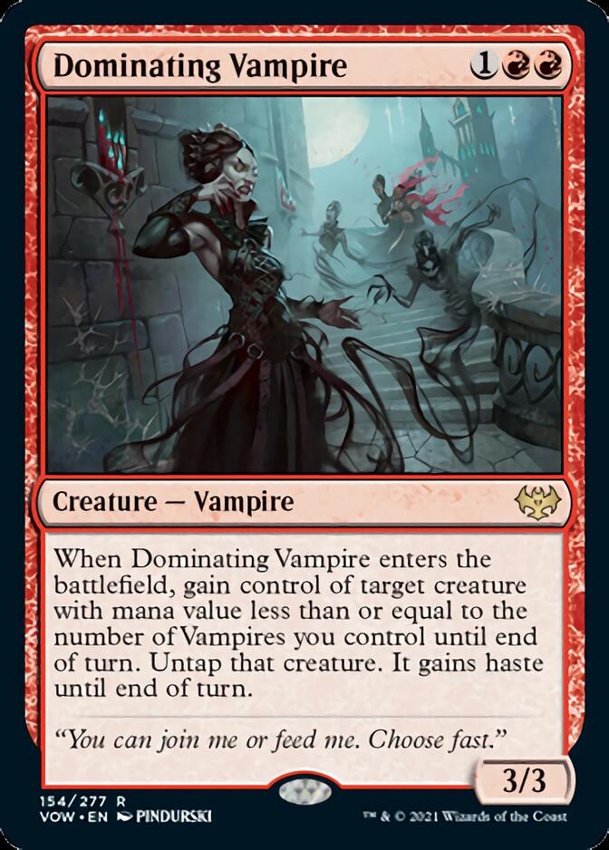 Dominating Vampire [Innistrad: Crimson Vow] | Webway Games