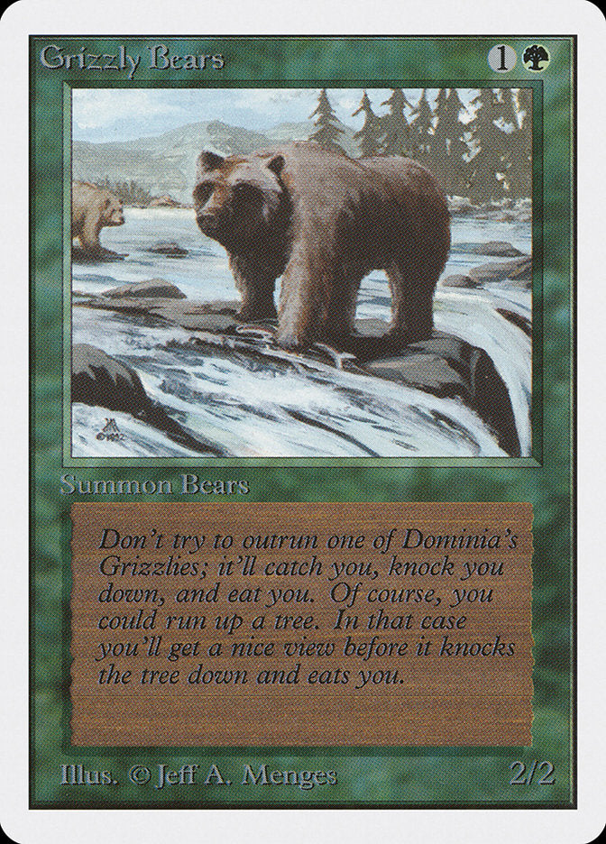 Grizzly Bears [Unlimited Edition] | Webway Games