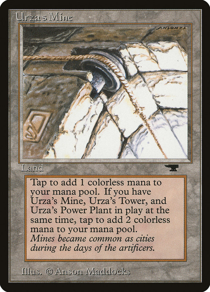 Urza's Mine (Pulley Embedded in Stone) [Antiquities] | Webway Games