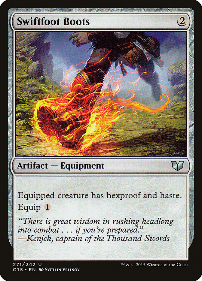 Swiftfoot Boots [Commander 2015] | Webway Games