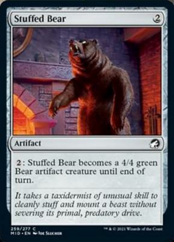 Stuffed Bear [Innistrad: Midnight Hunt] | Webway Games