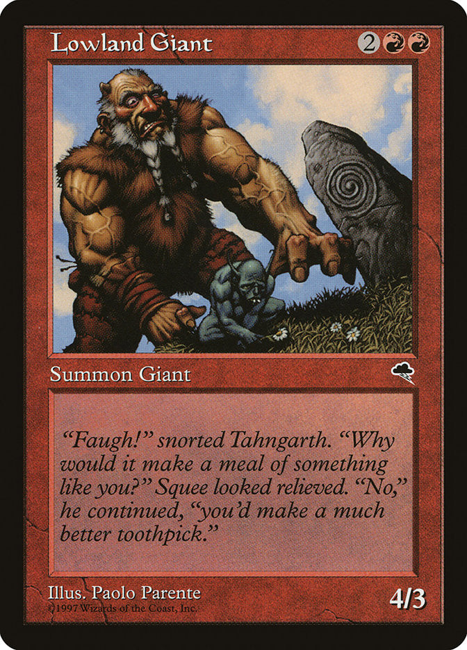 Lowland Giant [Tempest] | Webway Games