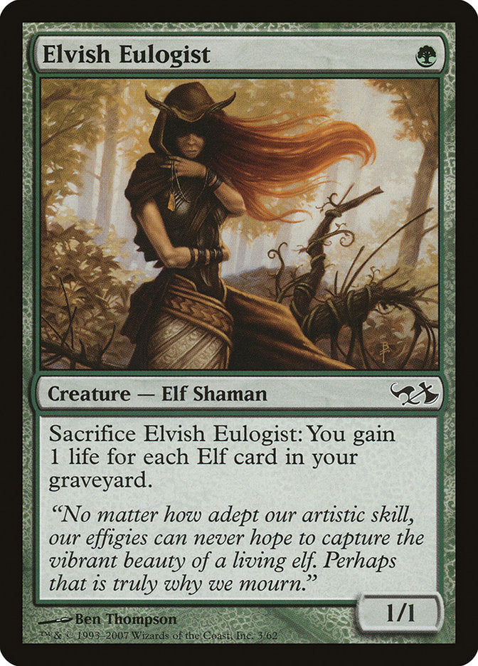Elvish Eulogist [Duel Decks: Elves vs. Goblins] | Webway Games