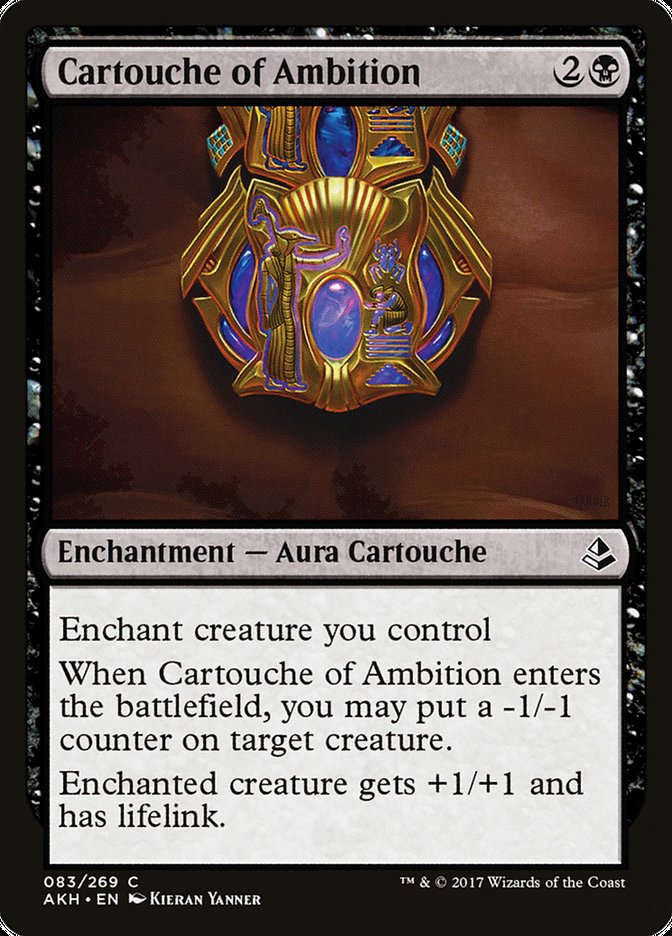 Cartouche of Ambition [Amonkhet] | Webway Games