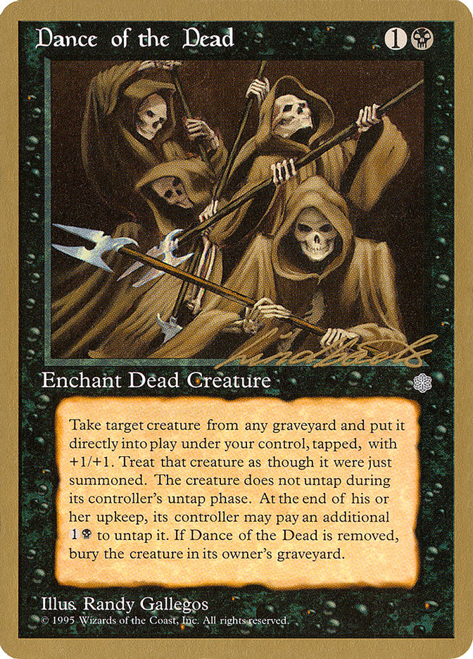 Dance of the Dead (Leon Lindback) [Pro Tour Collector Set] | Webway Games